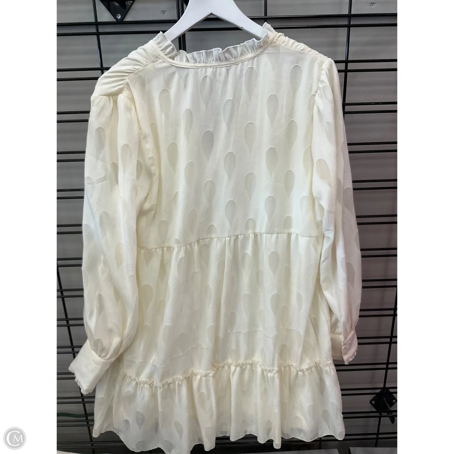 Dress Casual Midi By Ophelia Roe In Cream, Size: M