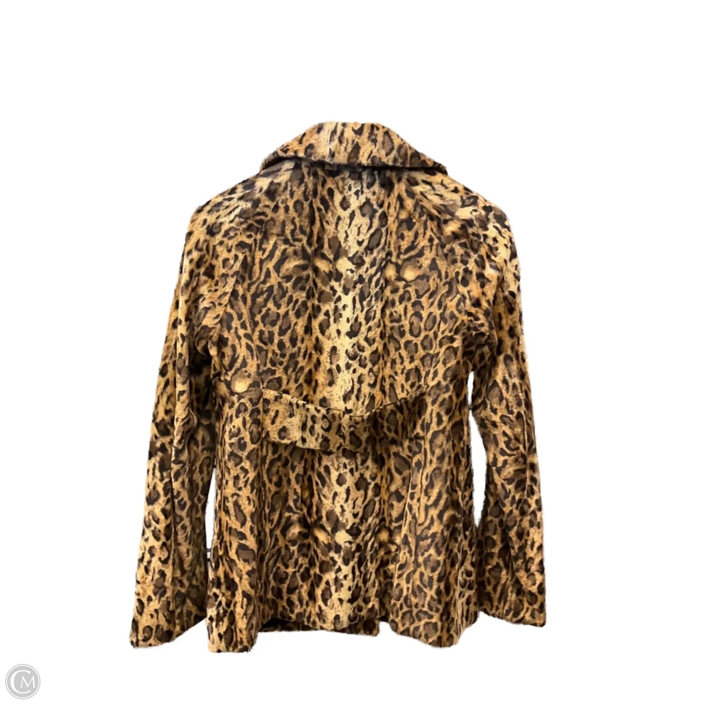 Jacket Faux Fur & Sherpa By Bailey 44 In Animal Print, Size: S
