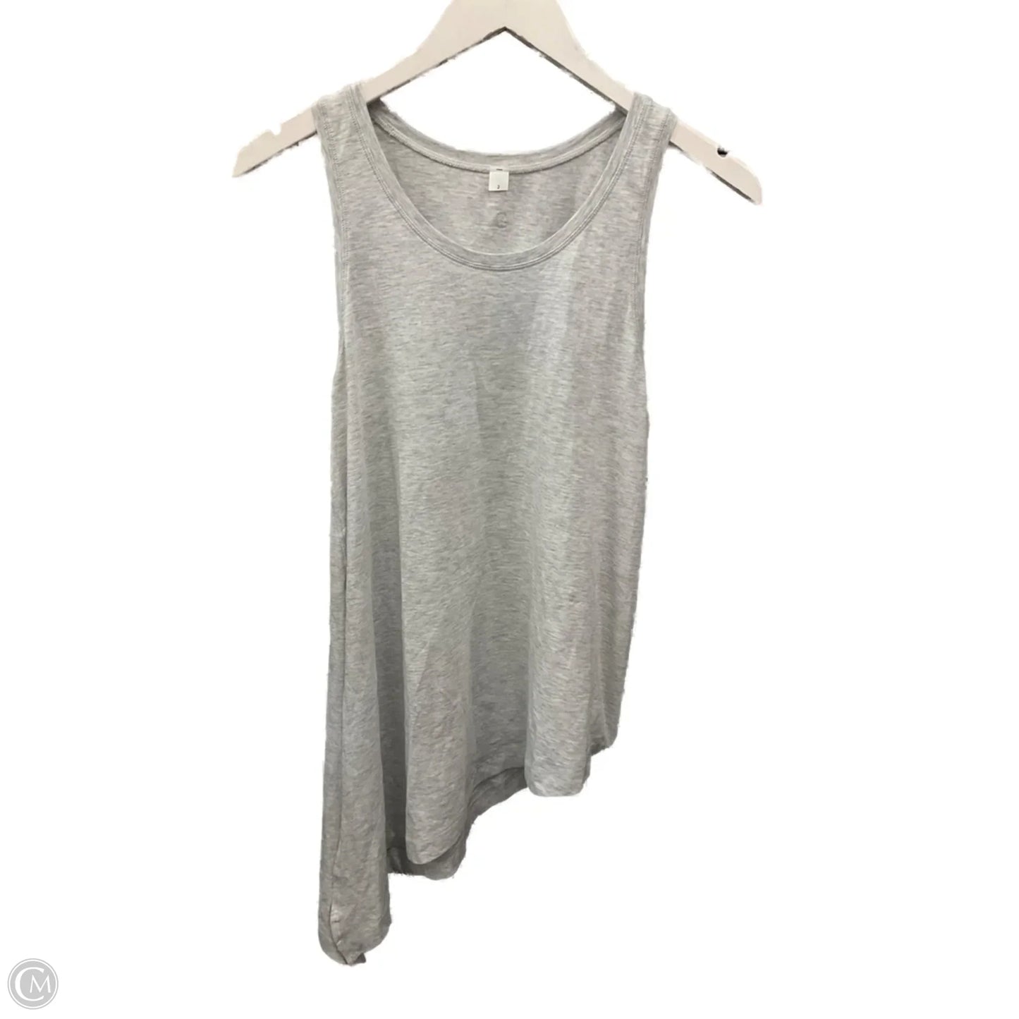Athletic Tank Top By Lululemon In Grey, Size: 2