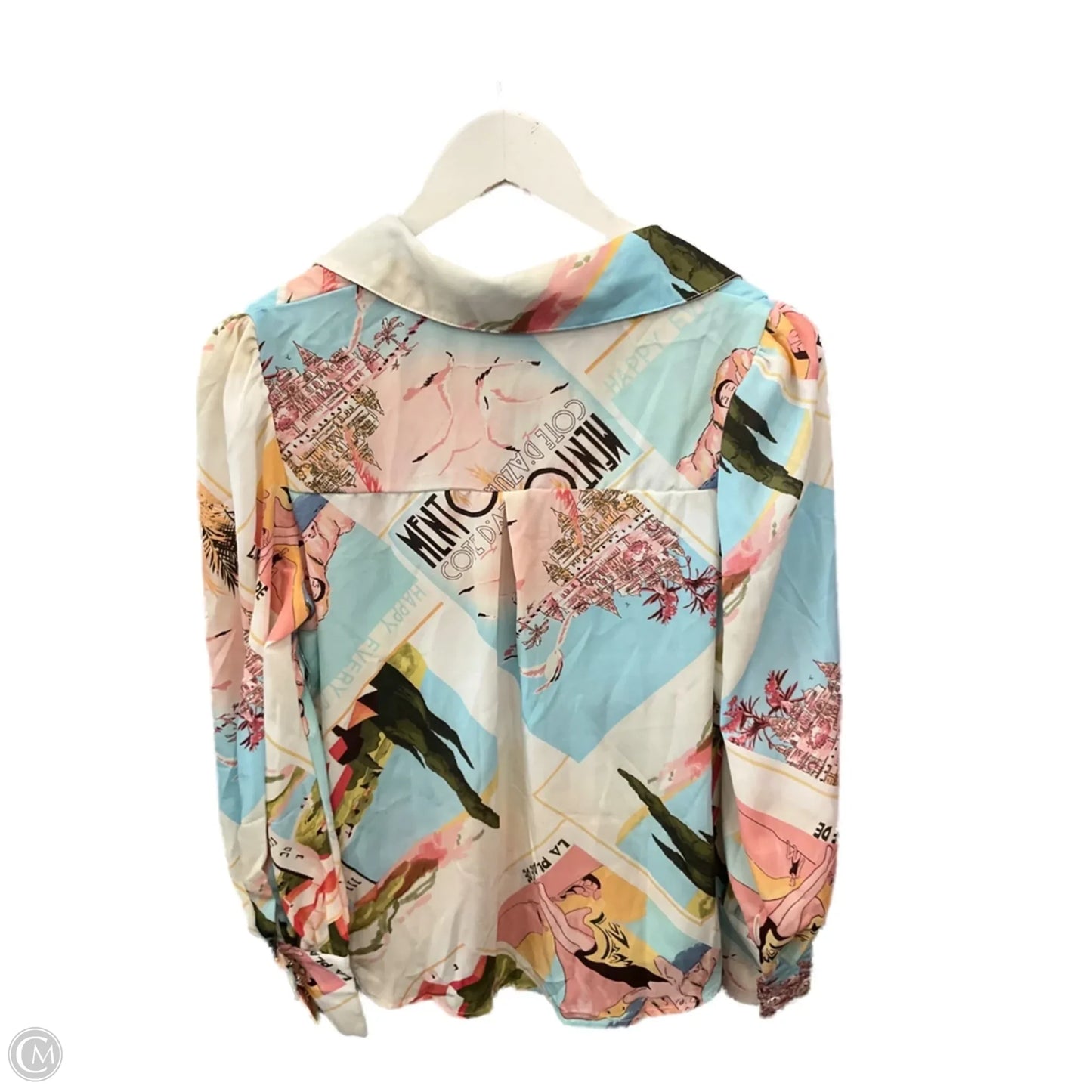 Top Long Sleeve By Clothes Mentor In Multi-colored, Size: S