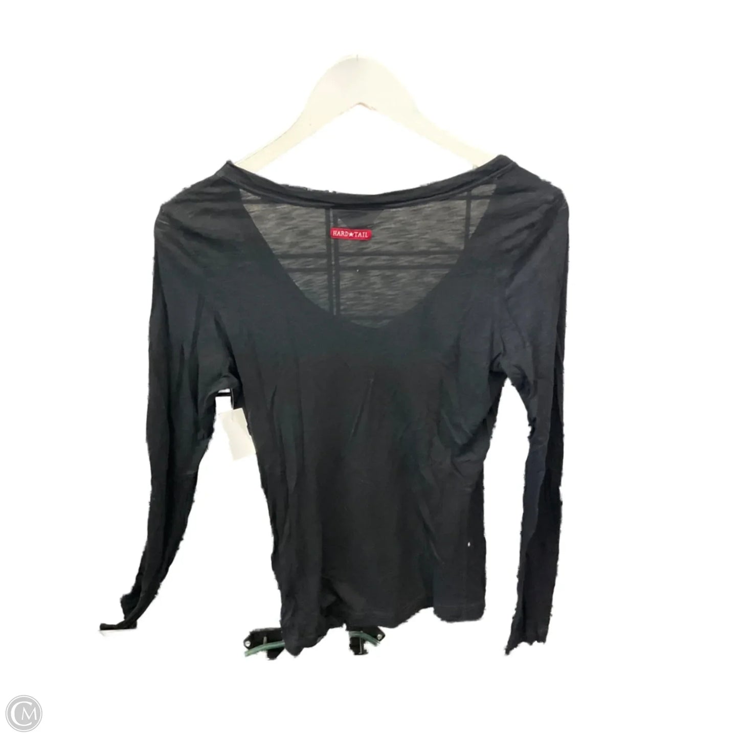 Top Long Sleeve Basic By Hardtail In Black, Size: S