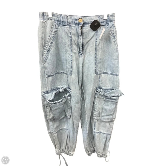 Jeans Straight By Abercrombie And Fitch In Blue Denim, Size: 6