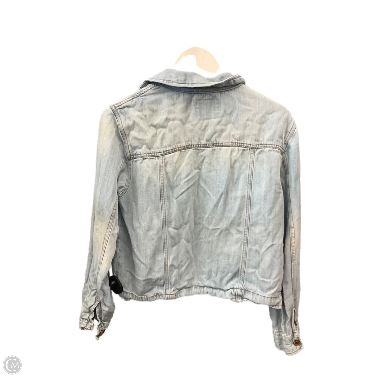 Jacket Denim By Thread And Supply In Blue Denim, Size: S