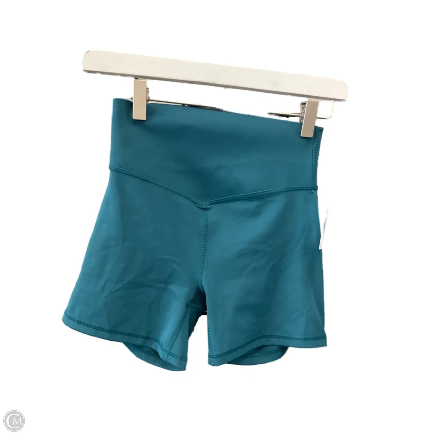 Athletic Shorts By Fabletics In Teal, Size: Xs