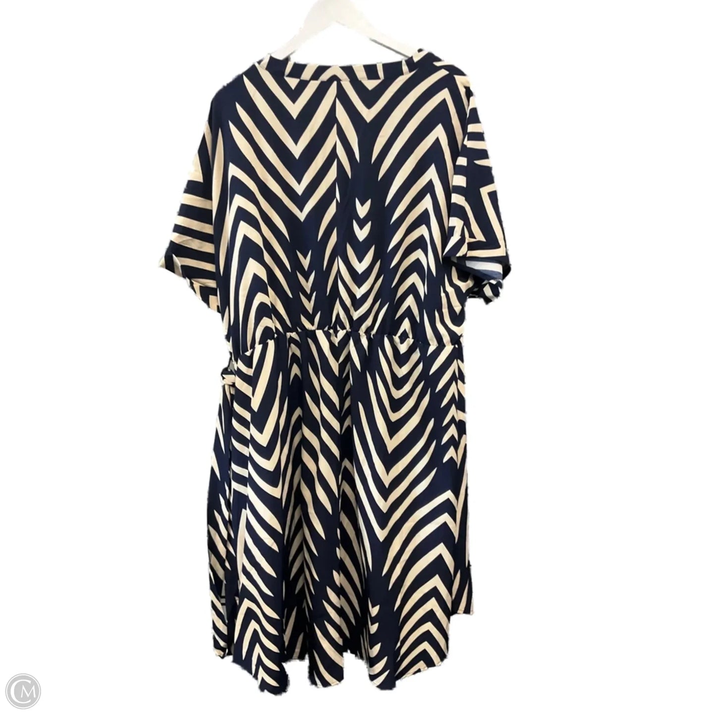 Dress Casual Midi By Clothes Mentor In Navy, Size: 3x