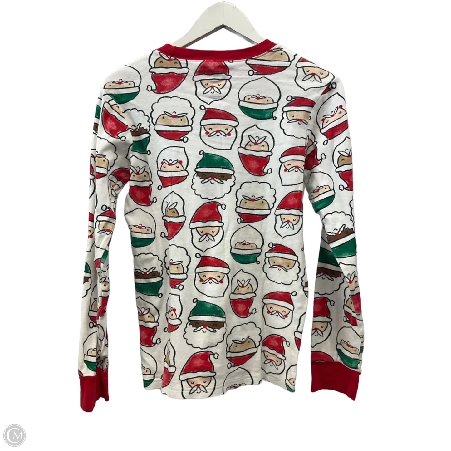 Pajamas 2pc By Clothes Mentor In Red & White, Size: M