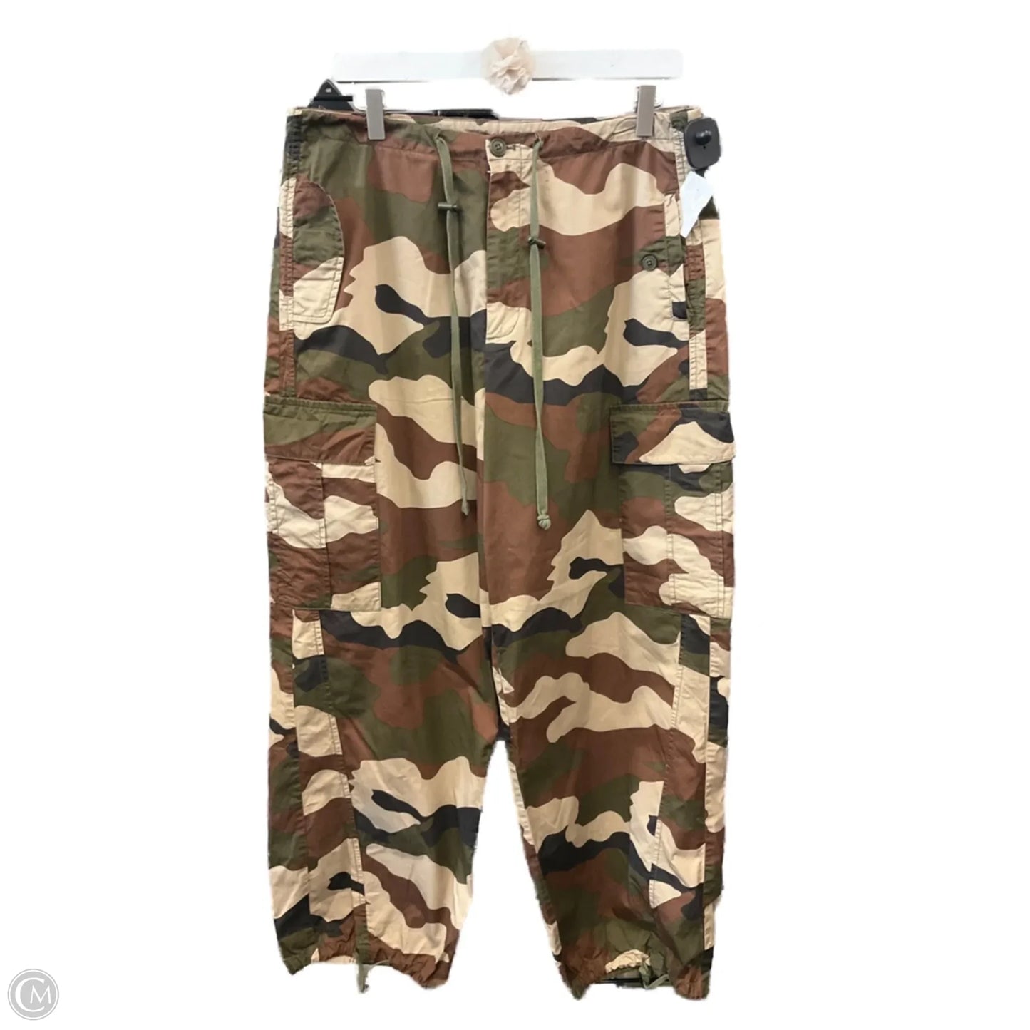 Pants Cargo & Utility By Good American In Camouflage Print, Size: 8