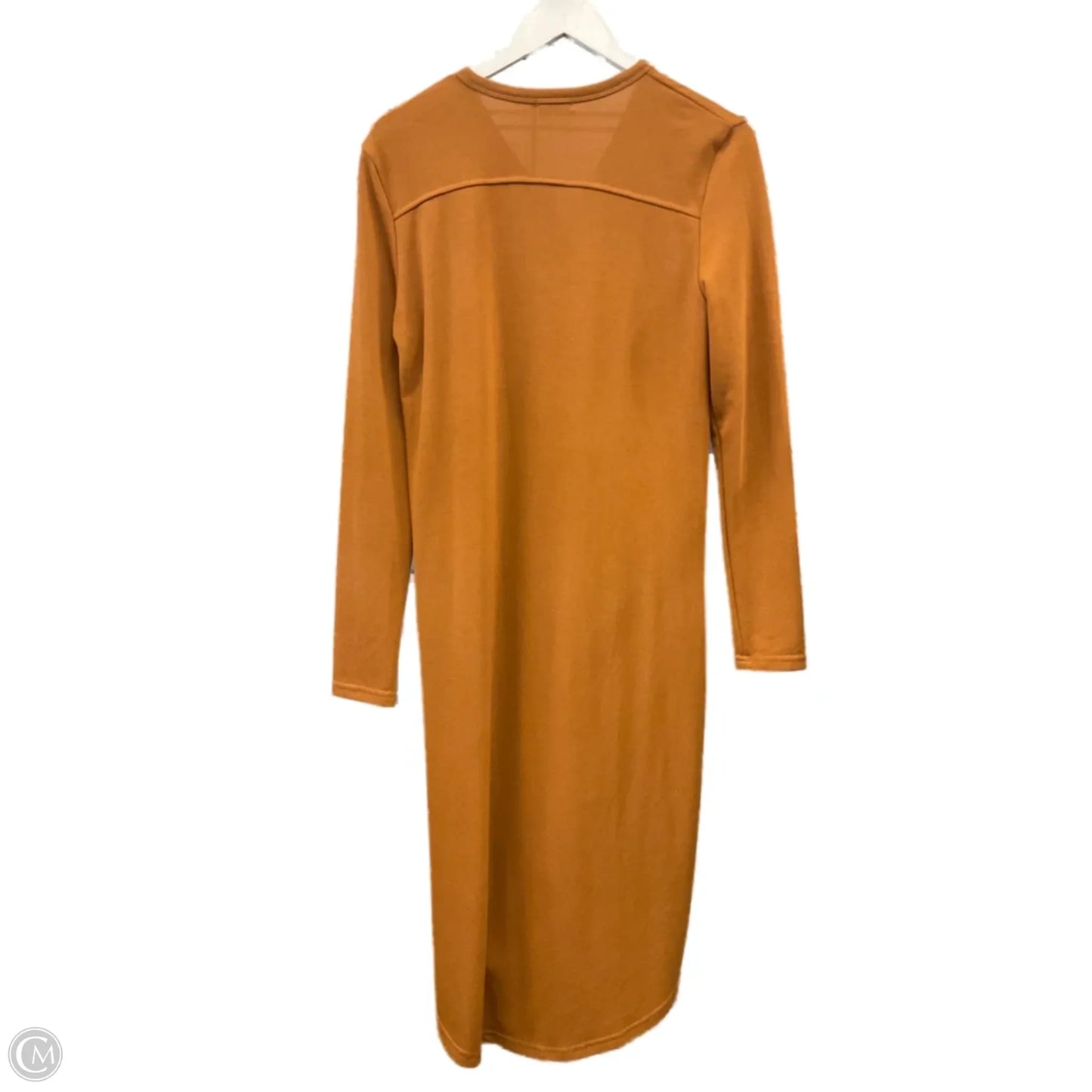 Sweater Cardigan By Clothes Mentor In Brown, Size: S