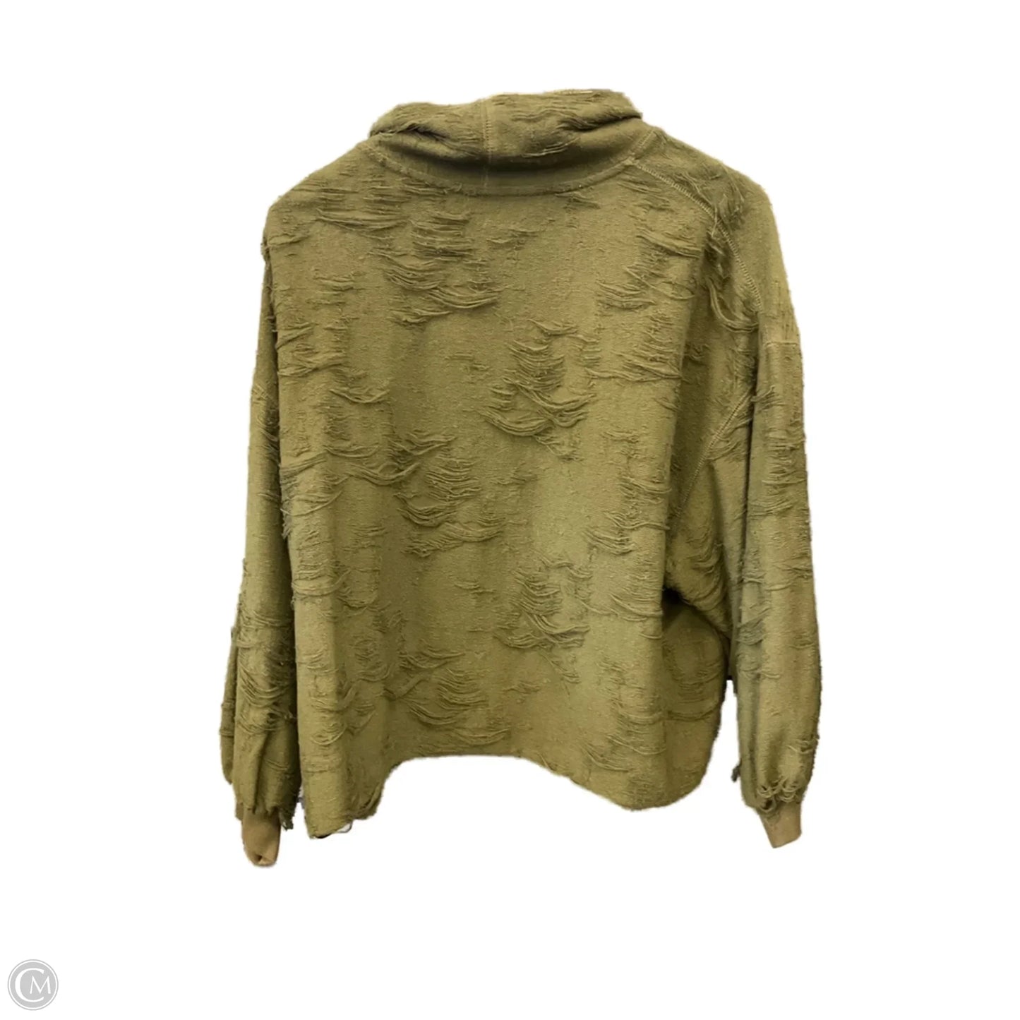 Top Long Sleeve By Free People In Green, Size: Xs