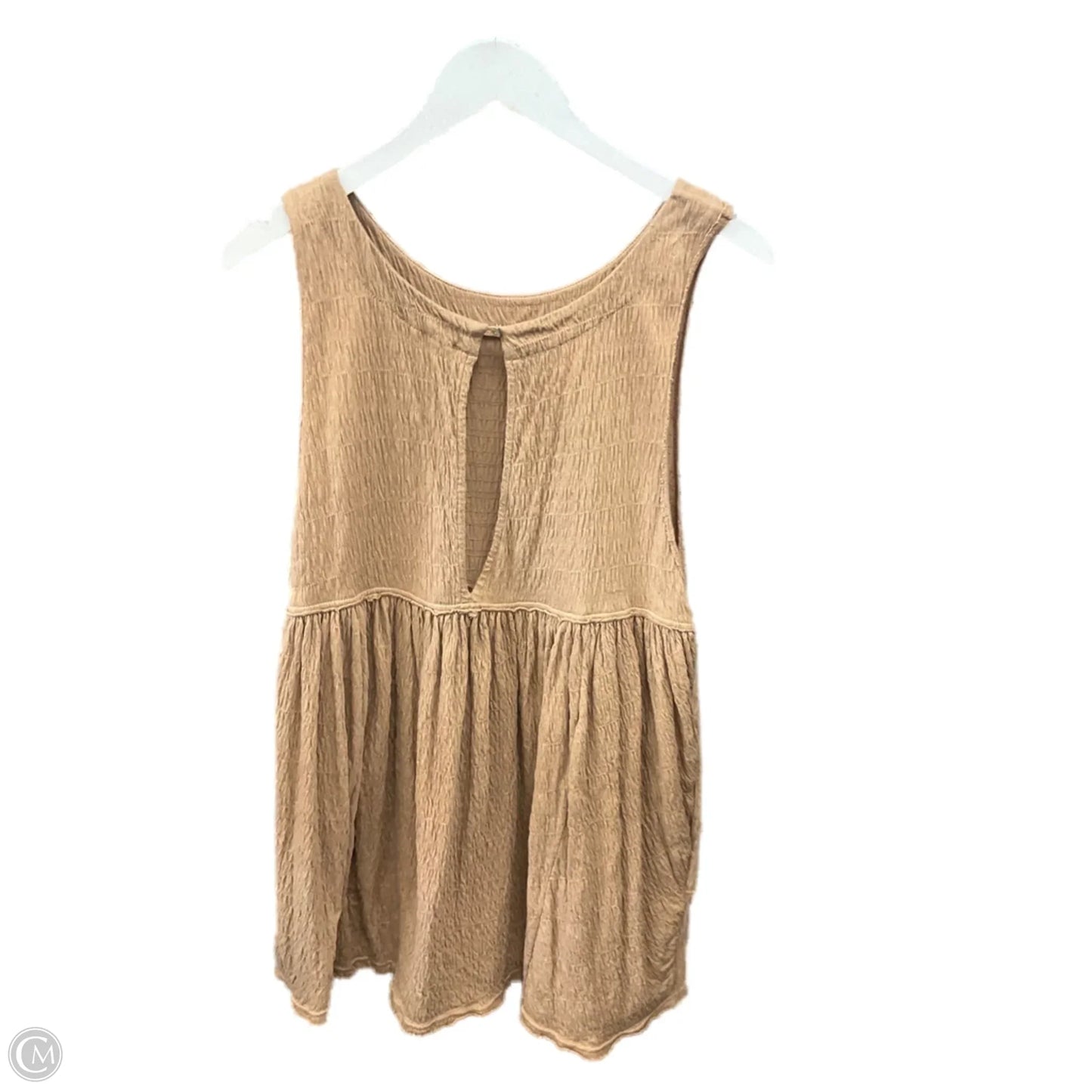 Tunic Sleeveless By Free People In Tan, Size: Xs