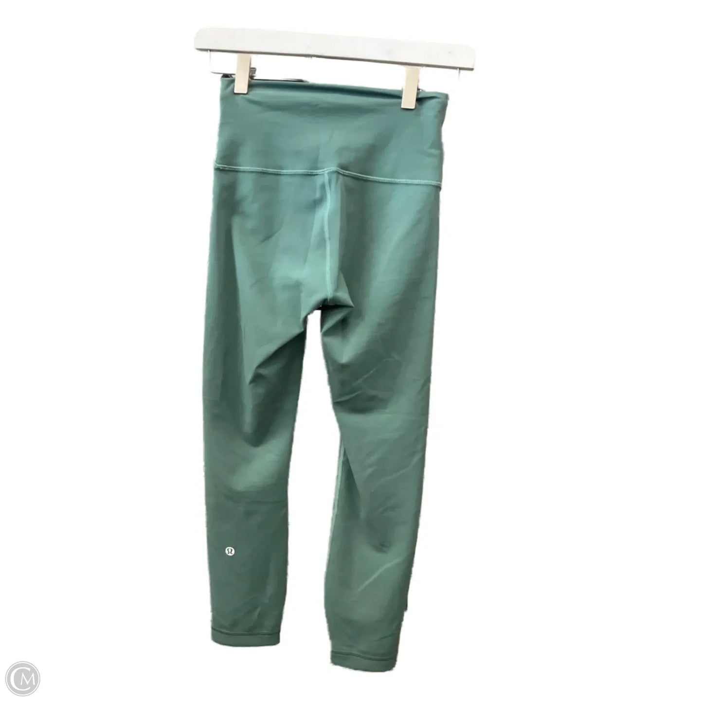 Athletic Leggings By Lululemon In Green, Size: 4