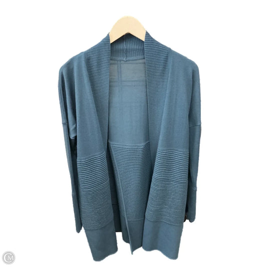 Sweater Cardigan By Lululemon In Teal, Size: S