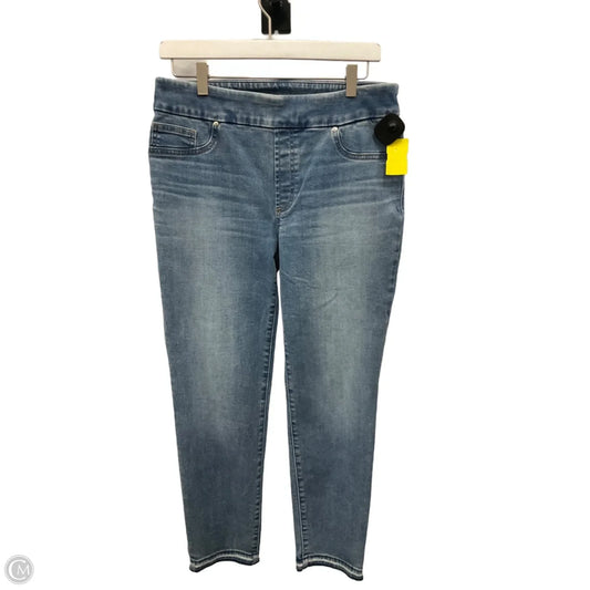 Jeans Jeggings By Chicos In Blue Denim, Size: 6