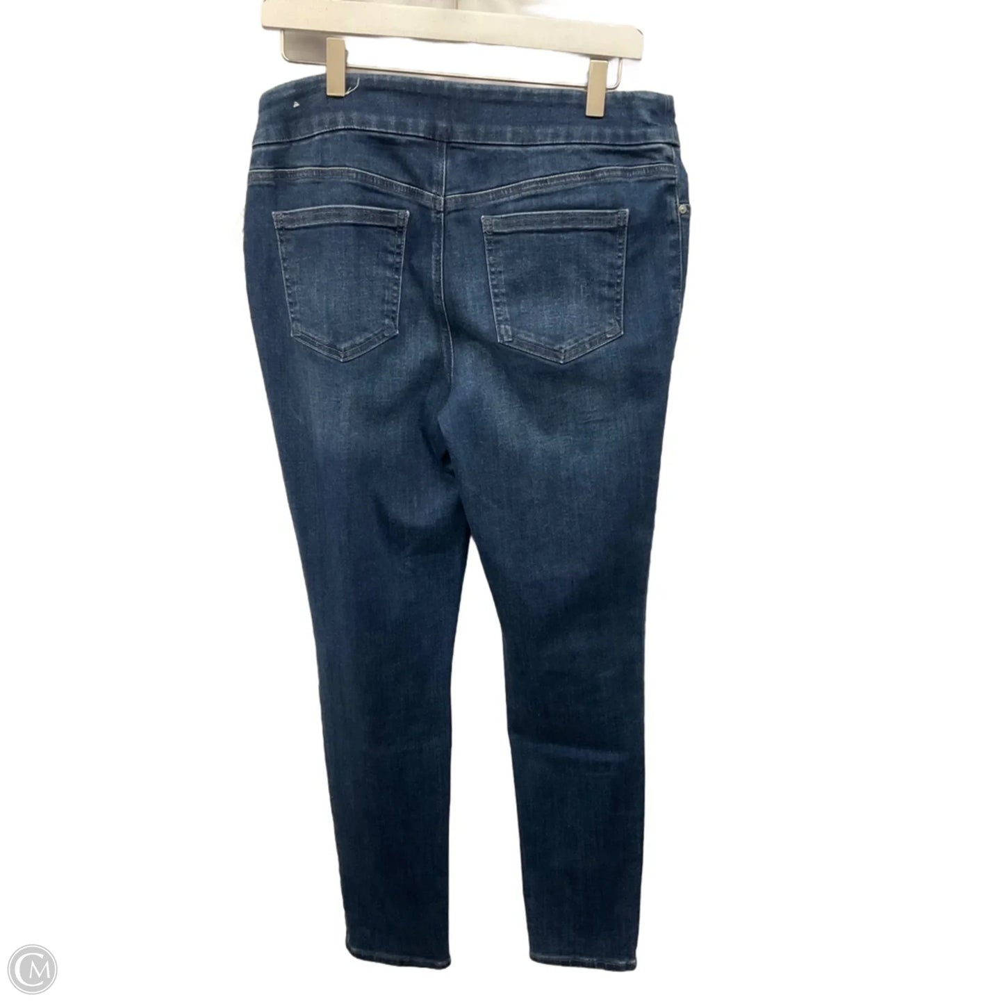Jeans Jeggings By Chicos In Blue Denim, Size: 6