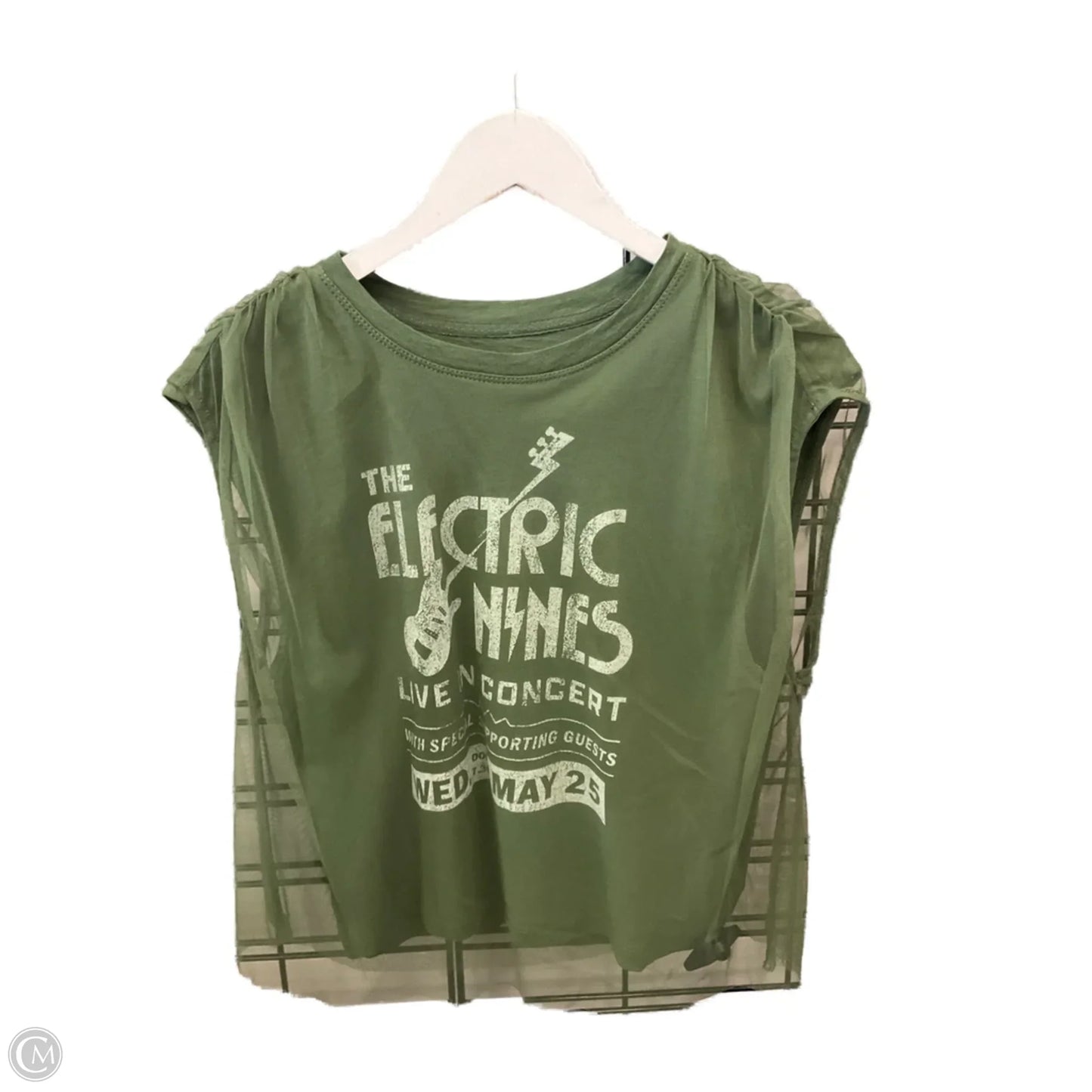 Top Short Sleeve By Pilcro In Green, Size: Xs