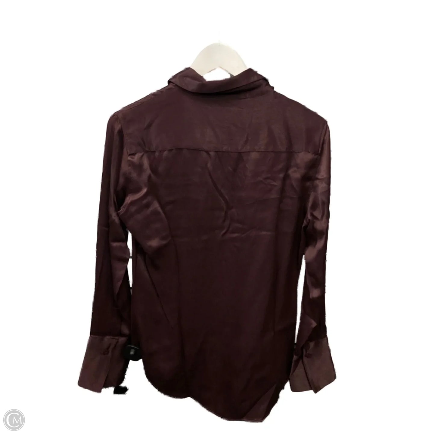 Top Long Sleeve By Zara In Purple, Size: S