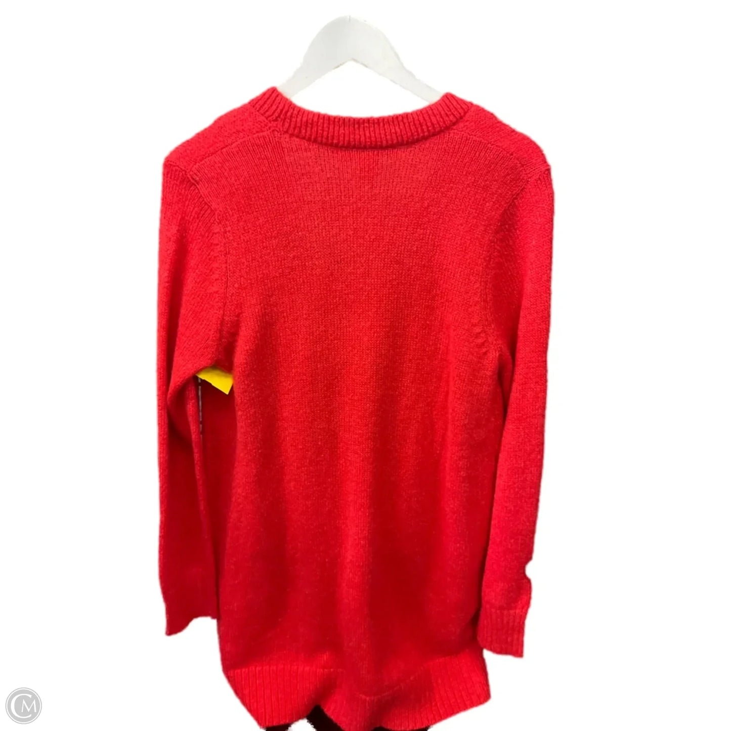 Sweater Cardigan Designer By Lilly Pulitzer In Red, Size: L