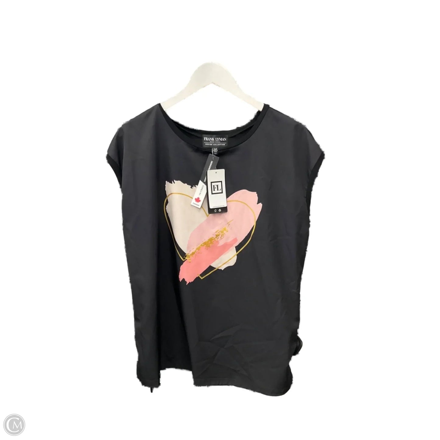 Top Sleeveless By Frank Lyman In Black, Size: M