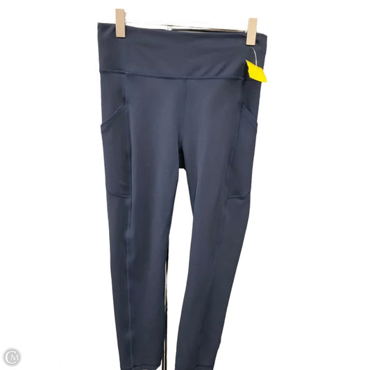 Athletic Leggings By Lululemon In Navy, Size: 4