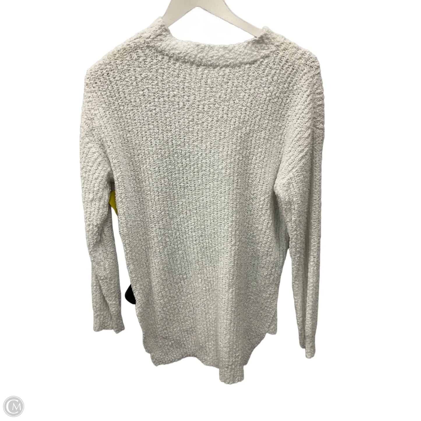 Sweater By Clothes Mentor In White, Size: S