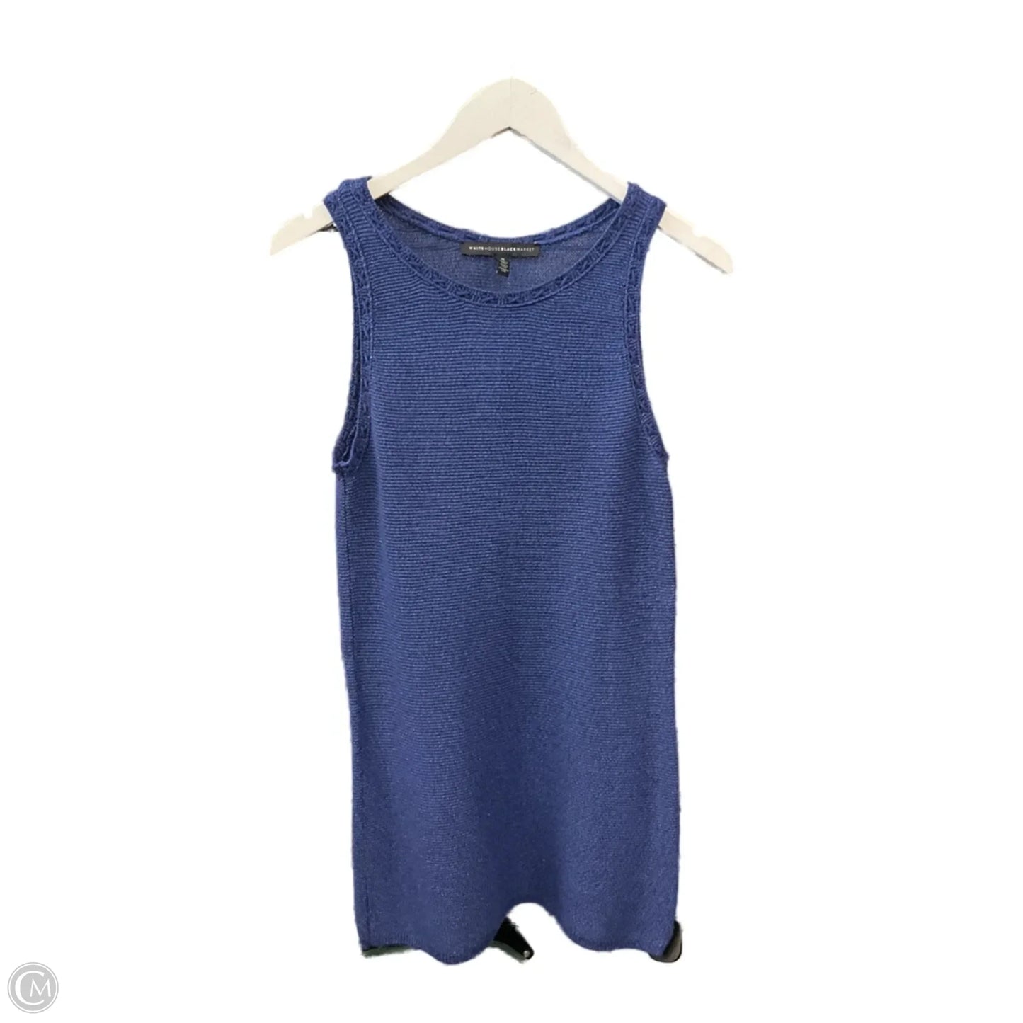 Tunic Sleeveless By White House Black Market In Blue, Size: M