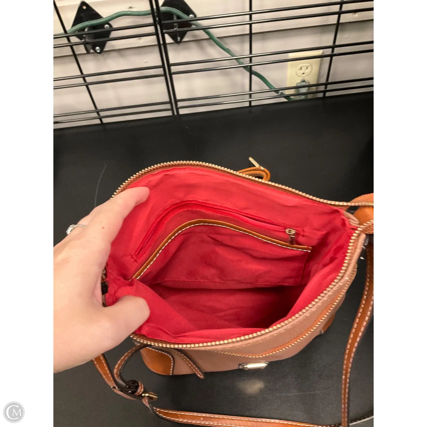 Crossbody Designer By Dooney And Bourke, Size: Medium