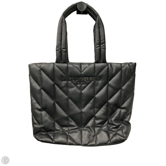 Tote Designer By Karl Lagerfeld, Size: Large
