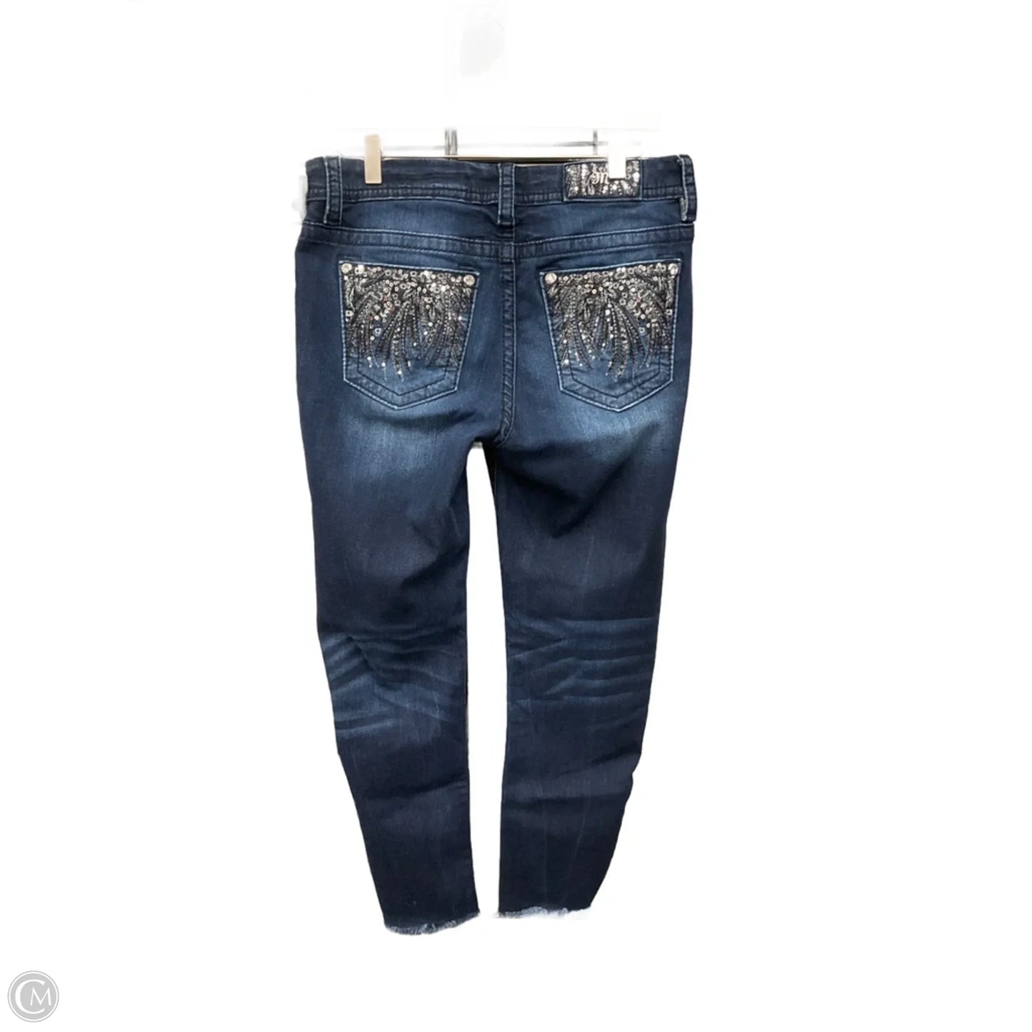Jeans Skinny By Miss Me In Blue Denim, Size: 8