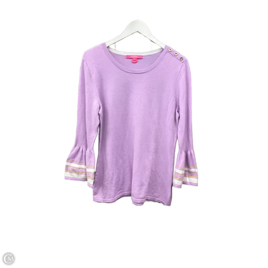 Sweater Designer By Lilly Pulitzer In Purple, Size: L