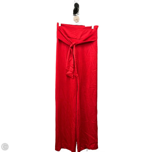 Pants Dress By Express In Red, Size: 6