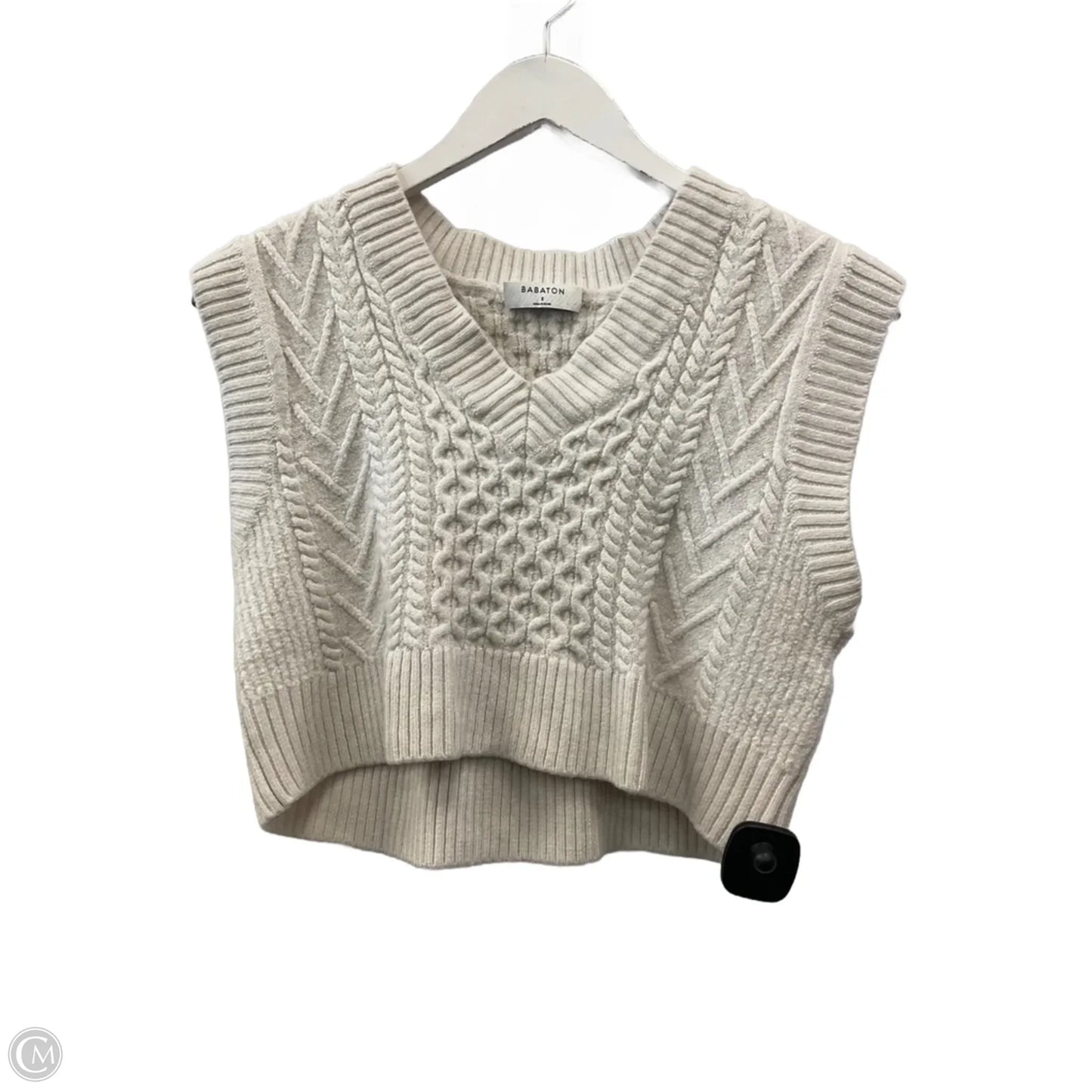 Vest Sweater By Babaton In White, Size: S