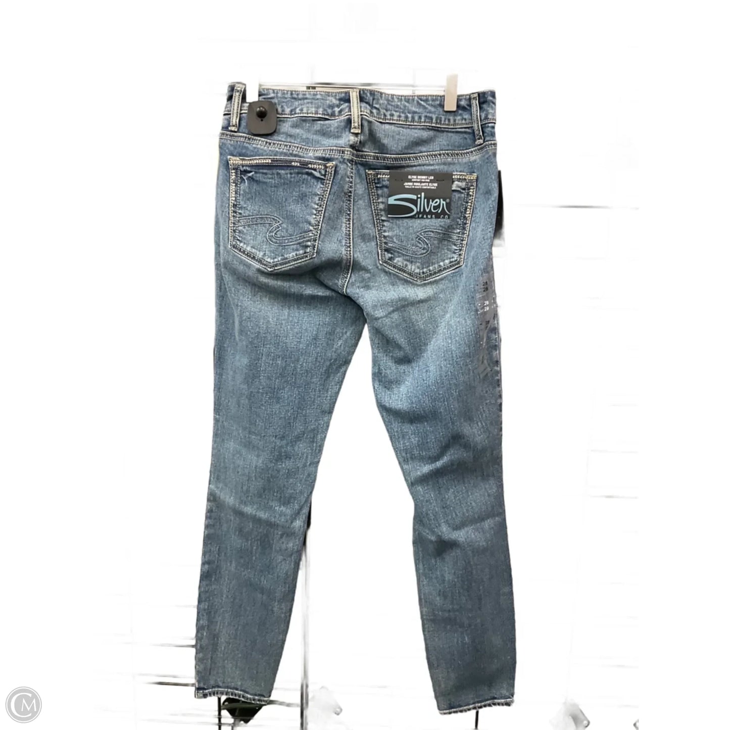 Jeans Boyfriend By Silver In Blue Denim, Size: 6