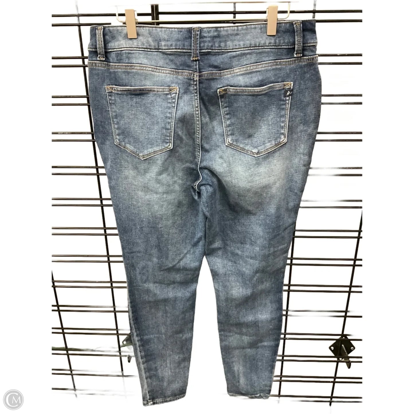 Jeans Skinny By Maurices In Blue Denim, Size: 12