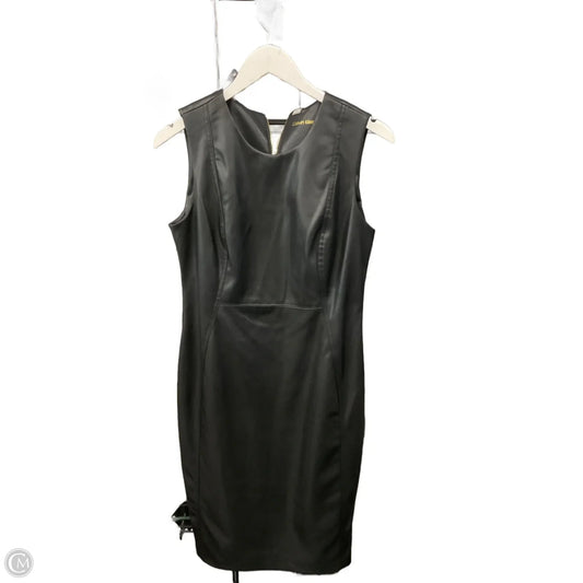 Dress Casual Midi By Calvin Klein In Black, Size: M