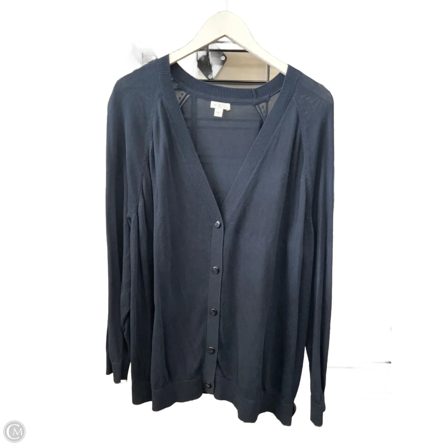 Sweater Short Sleeve By Ann Taylor In Black, Size: Xxl