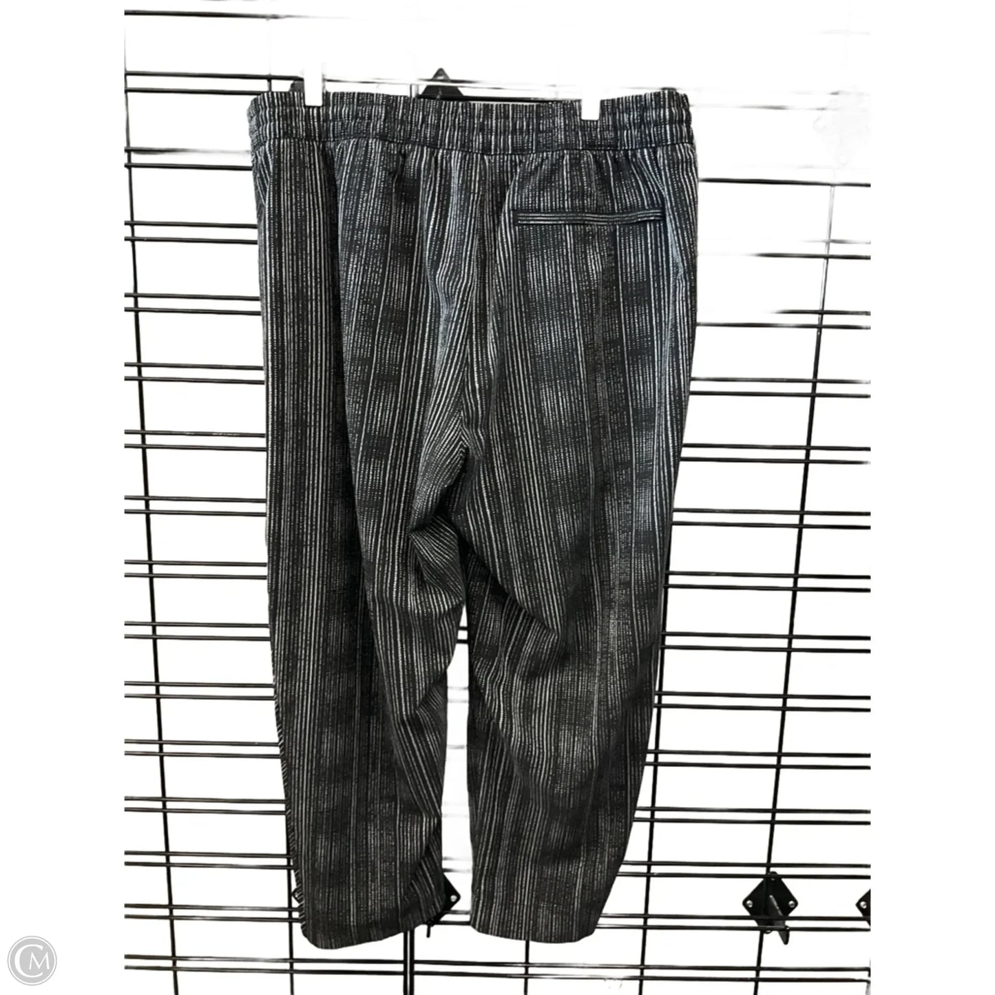 Athletic Pants By Athleta In Black & White, Size: Xl