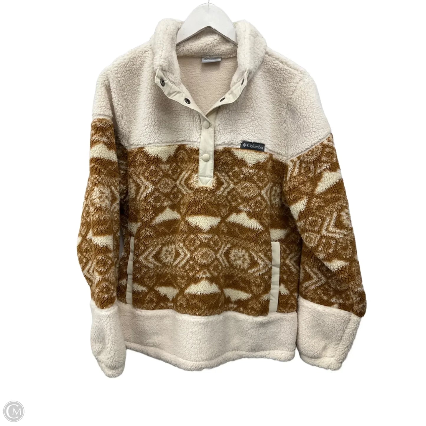 Athletic Fleece By Columbia In Cream, Size: L