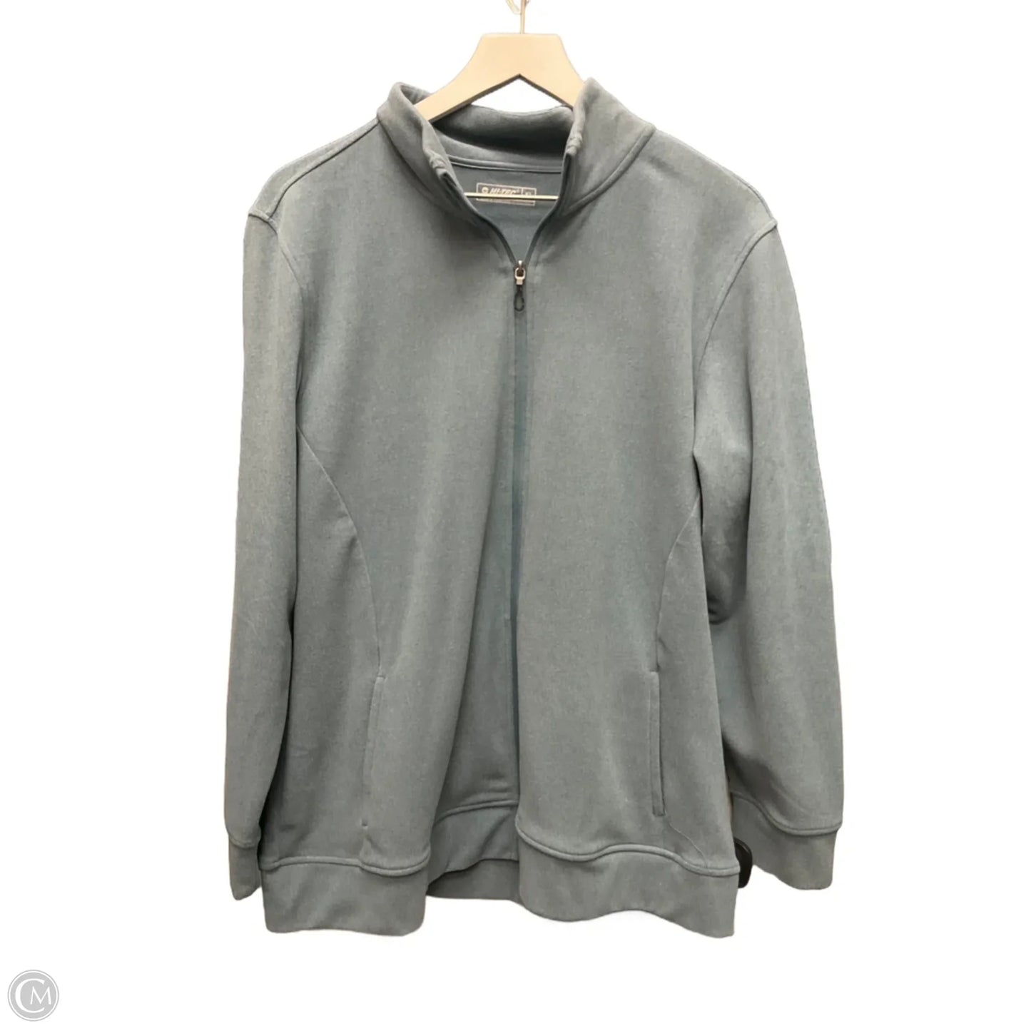 Athletic Jacket By Clothes Mentor In Blue, Size: Xl