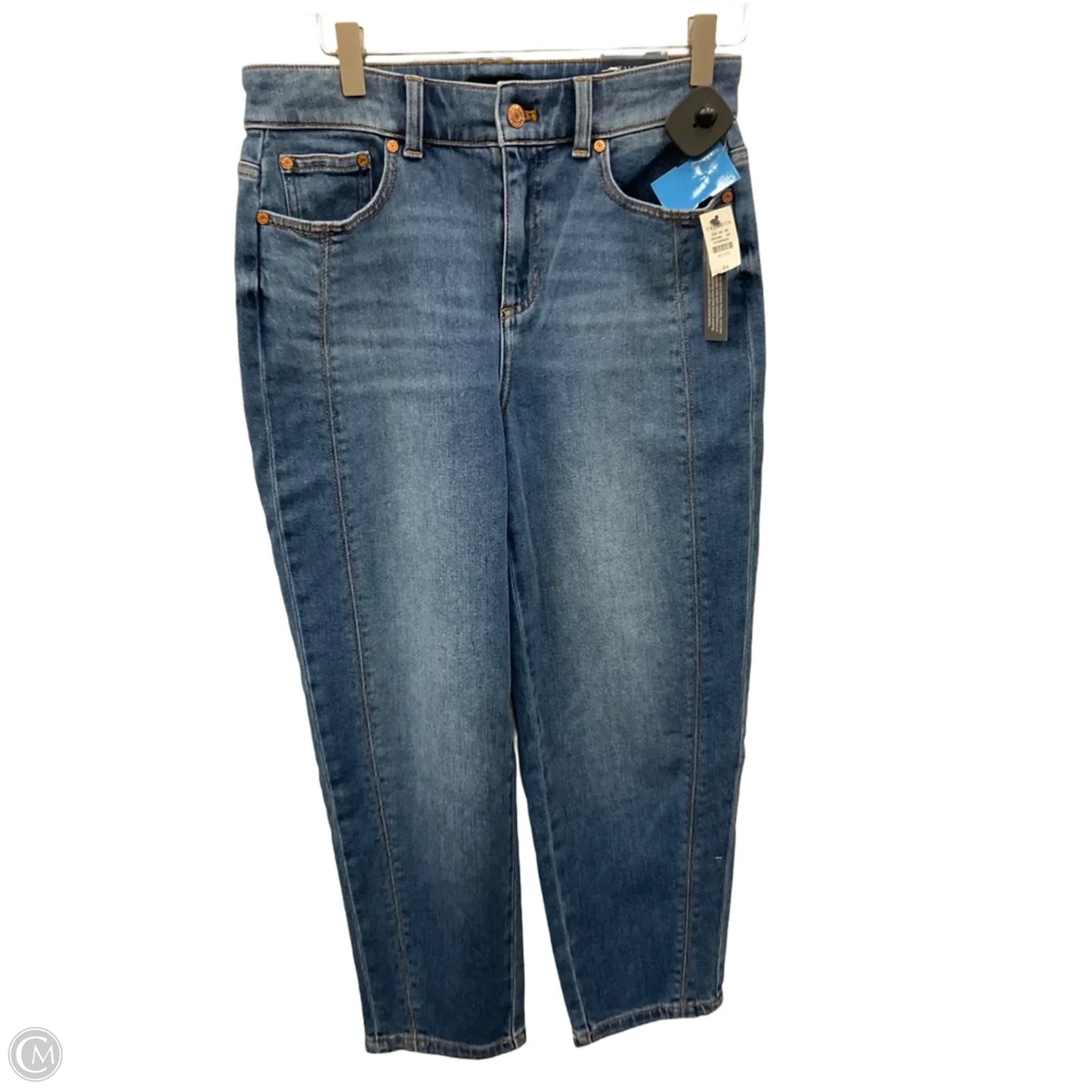 Jeans Boyfriend By Talbots In Blue Denim, Size: 4p