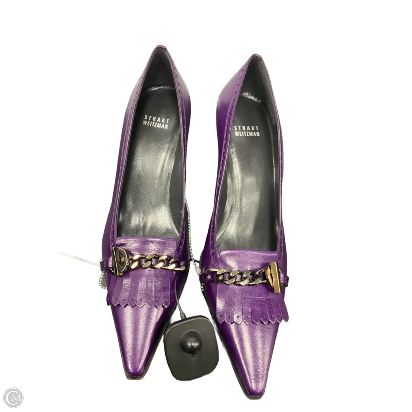 Shoes Designer By Stuart Weitzman In Purple, Size: 9