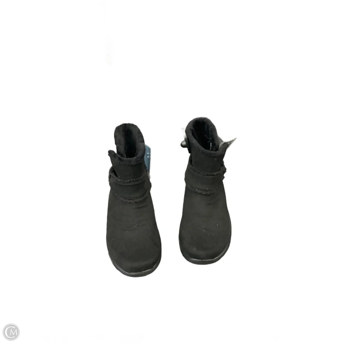 Boots Ankle Flats By Bzees In Black, Size: 8