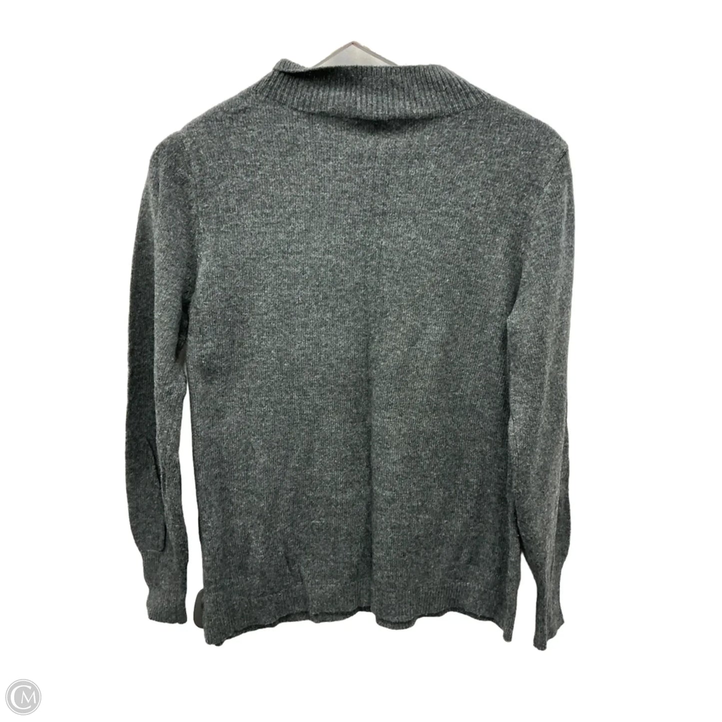 Sweater By Chicos In Grey, Size: M
