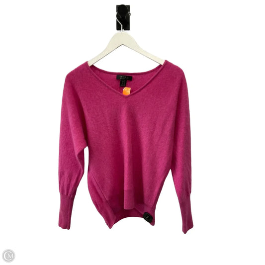 Sweater Cashmere By Tahari In Pink, Size: L