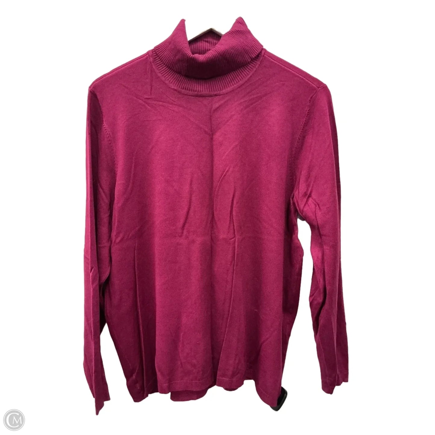 Top Long Sleeve By Chicos In Pink, Size: Xl