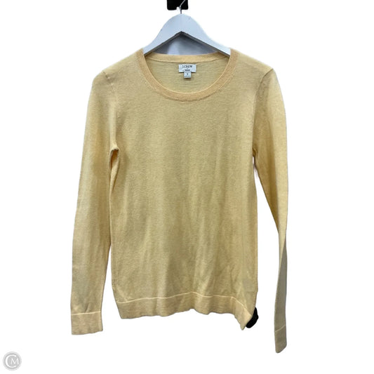 Top Long Sleeve By J. Crew In Gold, Size: S
