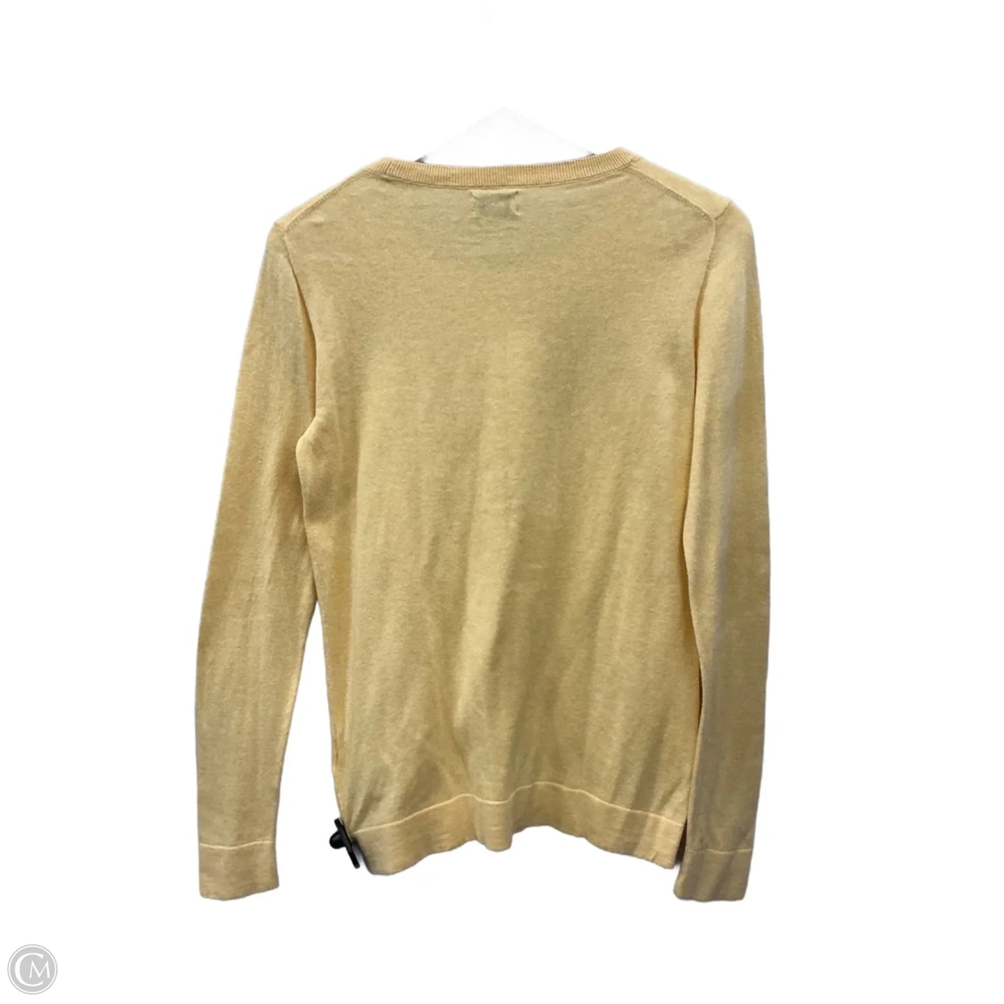 Top Long Sleeve By J. Crew In Gold, Size: S
