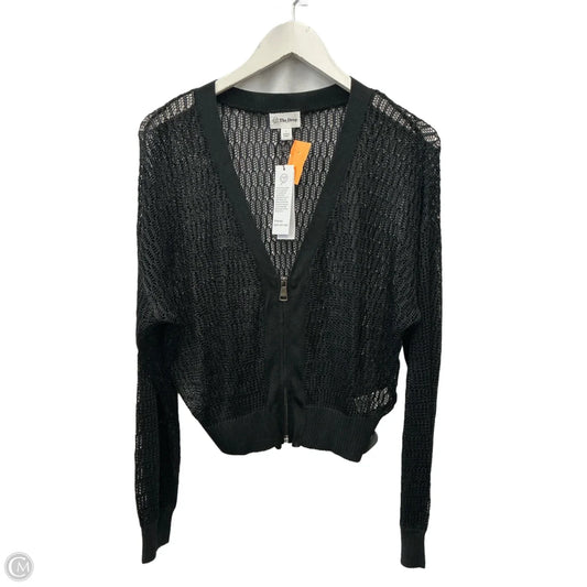 Cardigan By The Drop In Black, Size: L
