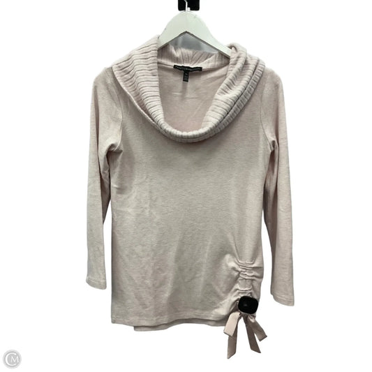 Top Long Sleeve By White House Black Market In Pink, Size: Xs