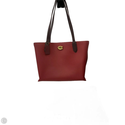 Tote Designer By Coach, Size: Large