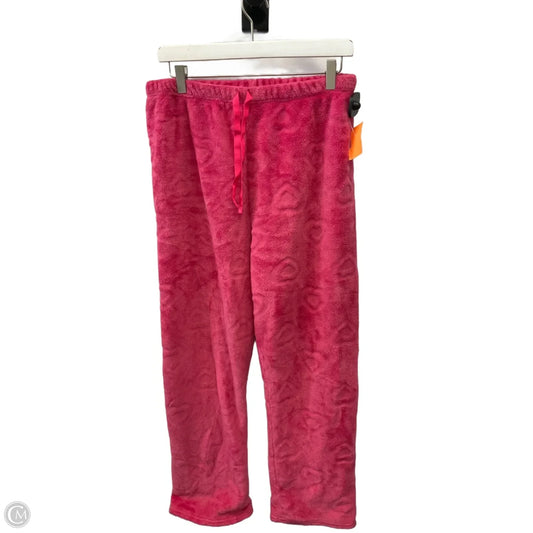 Pajama Pants By Clothes Mentor In Pink, Size: Xl